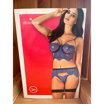 Lingerieset blauw L/XL